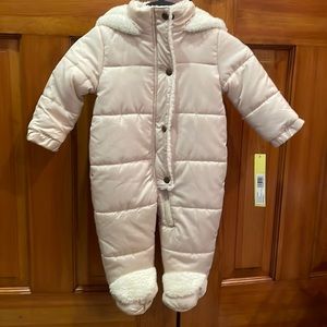 Catherine Malandrino Winter Suit size 3/6 months with middle zipper and buttons